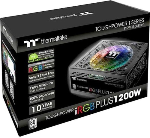 Блок питания Thermaltake 1200W Toughpower iRGB Plus PS-TPI-1200F2FDPE-1 фото 6