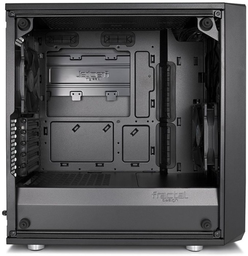 Корпус Minitower Fractal Design Meshify C Mini Dark TG Black фото 13