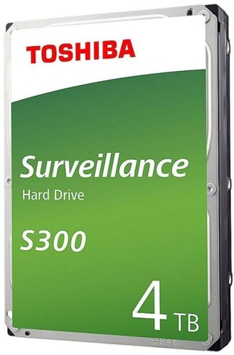 Жесткий диск SATA HDD Toshiba 4Tb Surveillance S300 HDWT740UZSVA