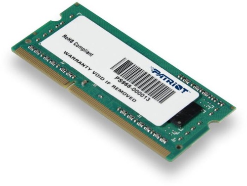 Модуль памяти SO-DIMM DDR3 Patriot Memory 4Gb Patriot PSD34G160081S