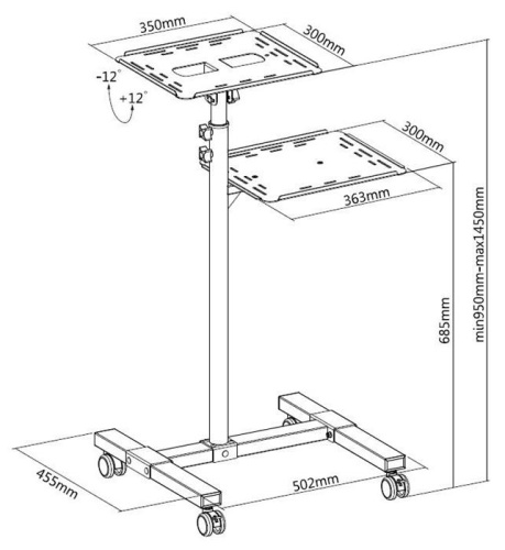 Подставка iTECHmount TS-8 TS8 фото 5