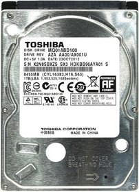   SATA HDD 2.5 Toshiba 1000 MQ01ABD100