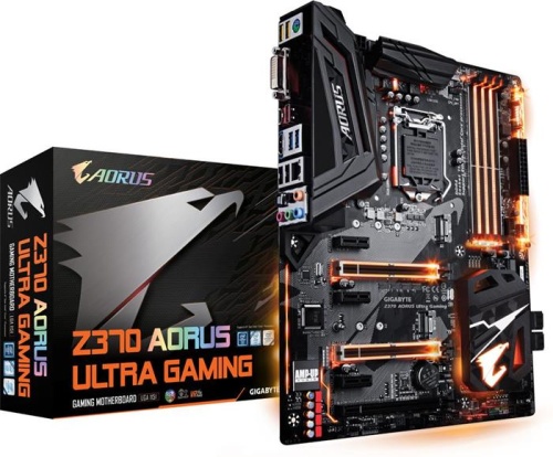 Мат. плата Socket1151 GIGABYTE Z370 AORUS Ultra Gaming Z370 AORUS ULTRA GAMING фото 6