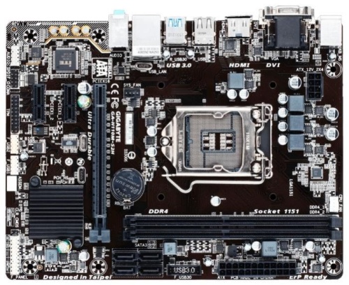 Мат. плата Socket1151 GIGABYTE GA-H110M-S2H