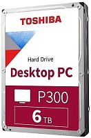 Жесткий диск SATA HDD Toshiba 6Tb HDWD260EZSTA P300