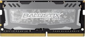   SO-DIMM DDR4 Crucial 8GB Ballistix Sport LT Gray Gaming Memory BLS8G4S240FSDK