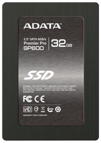 Накопитель SSD SATA 2.5 A-Data 32ГБ Premier SP600 ASP600S3-32GM-C