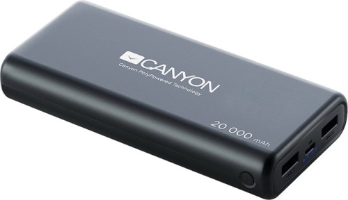 Мобильный аккумулятор CANYON 20000mAh PB-204 Power bank CNS-CPBP20B Мобильный аккумулятор CANYON 20000mAh PB-204 Power bank CNS-CPBP20B