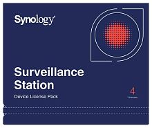 Опция для хранилища данных Synology Лицензия SURVEILLANCE STATION LICENCE PACK4 LICENCEPACK4