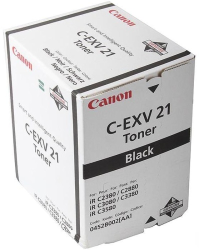 Тонер-картридж оригинальный Canon C-EXV21 BK 0452B002