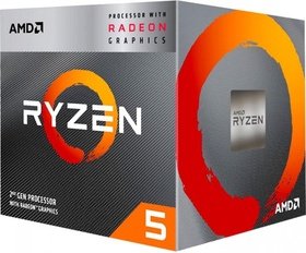  SocketAM4 AMD AMD Ryzen 5 3400G BOX YD3400C5FHBOX