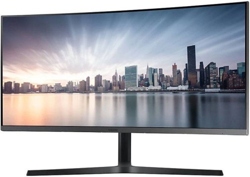 Монитор Samsung LC34H890WGIXCI черный фото 3