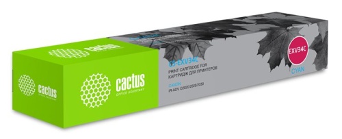 Картридж совместимый лазерный Cactus CS-EXV34C