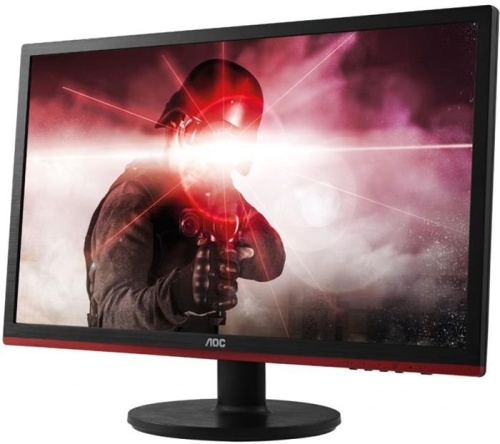 Монитор AOC G2460VQ6 Black-Red фото 3