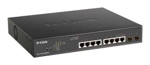 Коммутатор D-Link DGS-1100-10MPPV2/A фото 2