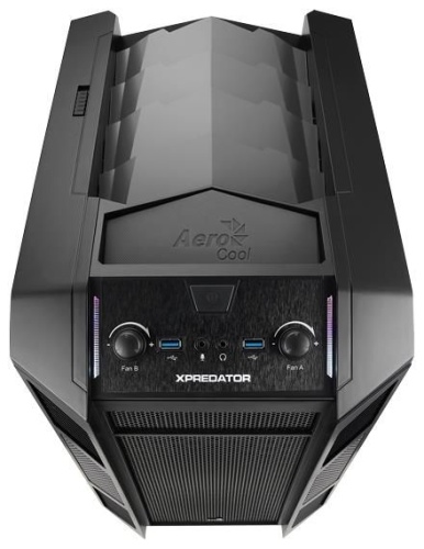 Корпус Bigtower Aerocool XPredator Black Edition фото 3