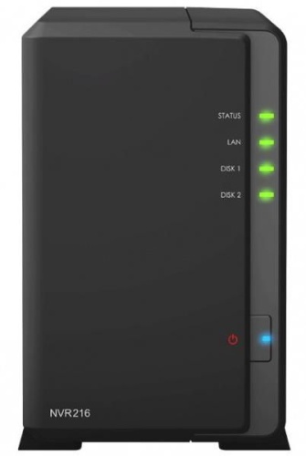 Сетевой видеорегистратор Synology IP-видеорегистратор 2HDD NVR216 4CH NVR2164CH