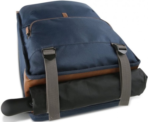 Сумка для ноутбука Lenovo 15.6 B810 синий полиэстер (GX40R47786) фото 3