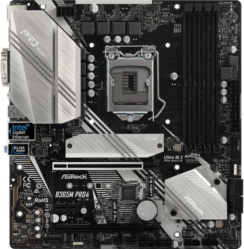 Мат. плата Socket1151v2 ASRock B365M PRO4 фото 2