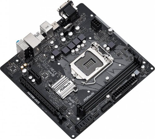 Мат. плата Socket1200 ASRock H410M-HVS R2.0 RTL фото 2