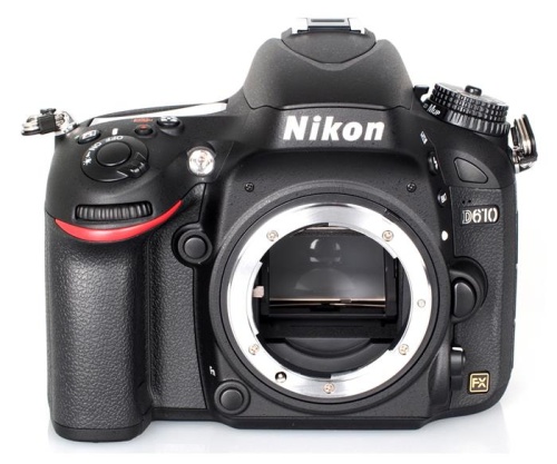 Цифровой фотоаппарат Nikon D610 черный VBA430AE