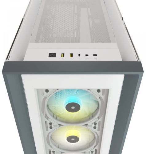 Корпус Miditower Corsair iCUE 5000X RGB White (CC-9011213-WW) фото 6