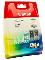 Набор струйных картриджей ориг. Canon PG-40/CL-41 Multi Pack 0615B043