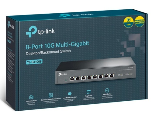 Коммутатор неуправляемый TP-Link TL-SX1008 фото 2