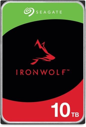 Жесткий диск SATA HDD Seagate 10TB IronWolf (ST10000VN000)