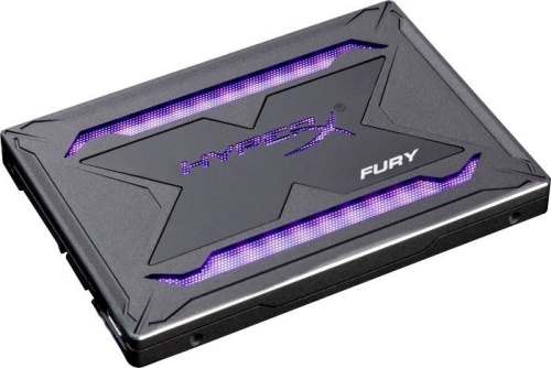 Накопитель SSD SATA 2.5 Kingston 960GB HyperX FURY RGB SHFR200B/960G Накопитель SSD SATA 2.5 Kingston 960GB HyperX FURY RGB SHFR200B/960G