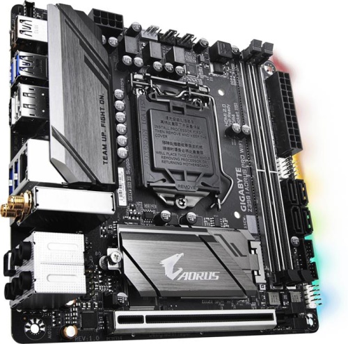 Мат. плата Socket1151v2 GIGABYTE Z390 I AORUS PRO WIFI Z390IAORUSPROWIFI фото 2