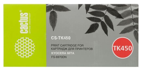 Картридж совместимый лазерный Cactus CS-TK450 черный