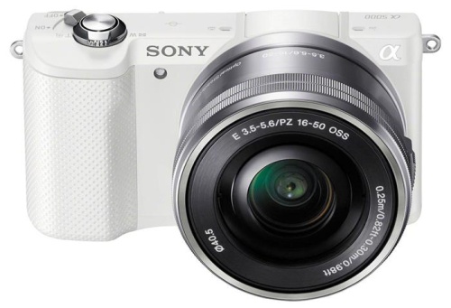 Цифровой фотоаппарат Sony Alpha A5000LW белый ILCE5000LW.CEC фото 2