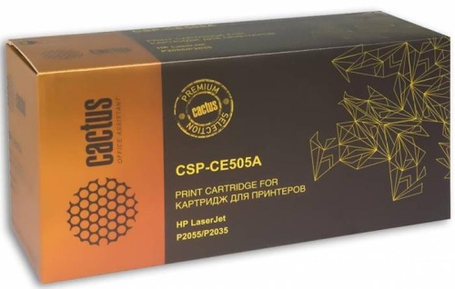 Картридж совместимый лазерный Cactus CSP-CE505A PREMIUM черный Картридж совместимый лазерный Cactus CSP-CE505A PREMIUM черный