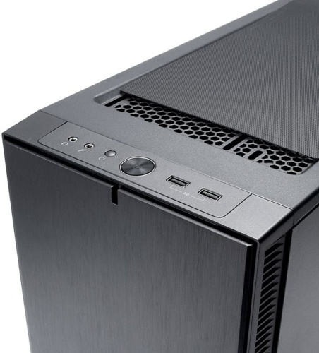 Корпус Miditower Fractal Design Define C TG Black, Window фото 2