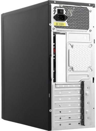 Корпус Miditower FOXLINE 500Вт FL-411B FL-411B-FZ500R Черный фото 2 Корпус Miditower FOXLINE 500Вт FL-411B FL-411B-FZ500R Черный фото 2