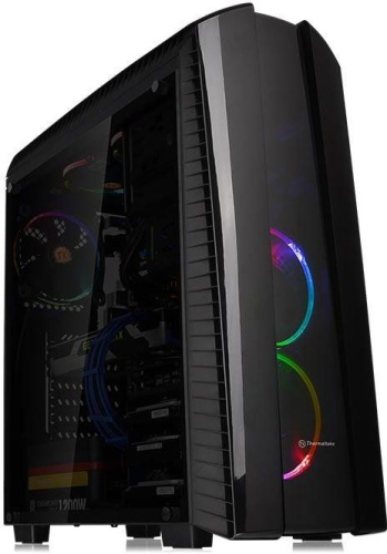 Корпус Miditower Thermaltake Versa N27 черный CA-1H6-00M1WN-00 фото 3