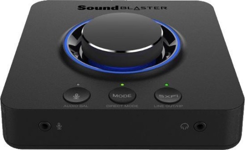 Аудиокарта Creative USB Sound BlasterX X-3 (SB-Axx1) 7.1 Ret 70SB181000000