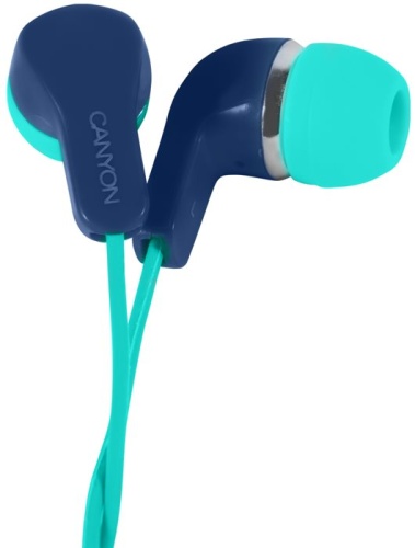 Наушники CANYON EPM-02 CNS-CEPM02GBL Green+Blue Наушники CANYON EPM-02 CNS-CEPM02GBL Green+Blue