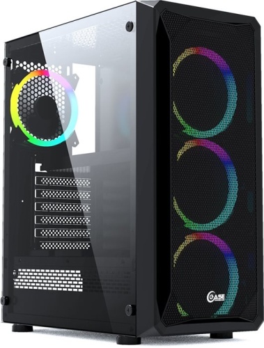 Корпус Miditower PowerCase Mistral Z4 Mesh RGB (CMIZB-R4)