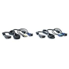     KVM Hewlett Packard PS2 Server Console Cable, 6 foot/1.8m, 2-Pack (for AF611A) AF612A