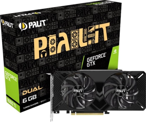 Видеокарта PCI-E Palit 6144Mb DUAL 6G PA-GTX1660Ti NE6166T018J9-1160A фото 7