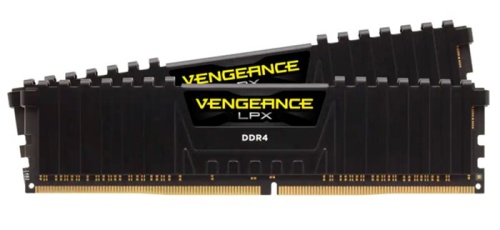 Модуль памяти DDR4 Corsair Vengeance LPX 16Gb (2x8Gb) CMK16GX4M2K4000C19 Black