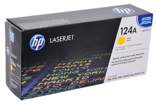Оригинальный лазерный картридж Hewlett Packard Q6002A Оригинальный лазерный картридж Hewlett Packard Q6002A