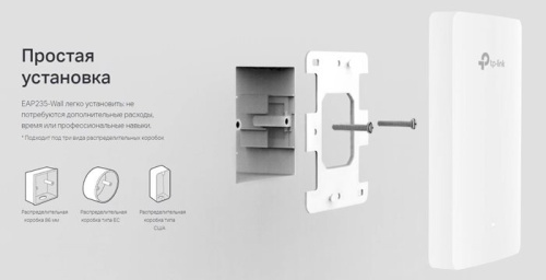Точка доступа WiFI TP-Link EAP235-Wall EAP235-WALL фото 5