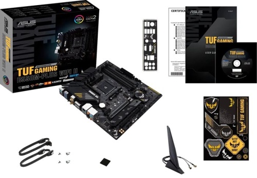 Мат. плата SocketAM4 ASUS TUF GAMING B550M-PLUS WIFI II фото 8