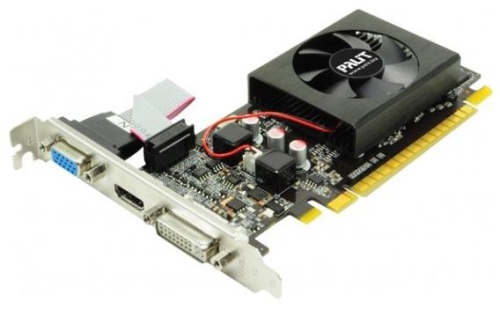 Видеокарта PCI-E Palit 1024МБ GeForce GT 610 NEAT6100HD06-1196F