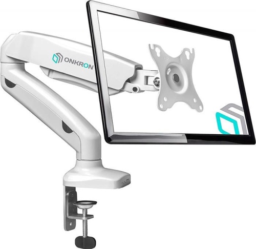 Кронштейн для монитора ONKRON G80 белый
