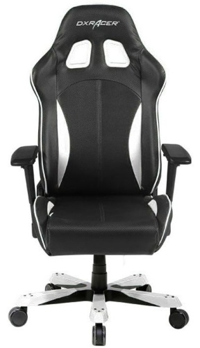 Игровое кресло DXRacer OH/KS57/NW King чёрно-белое фото 2 Игровое кресло DXRacer OH/KS57/NW King чёрно-белое фото 2