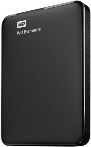 Внешний жесткий диск 2.5 Western Digital 1Тб Elements Portable WDBMTM0010BBK BLACK